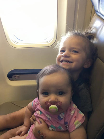 How to survive flying with kids