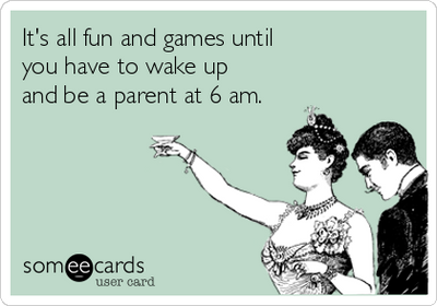 How to survive a hangover with little kids