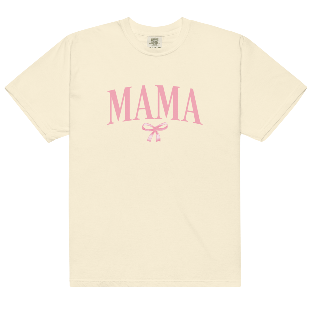 MAMA Ribbon - Pink Tee